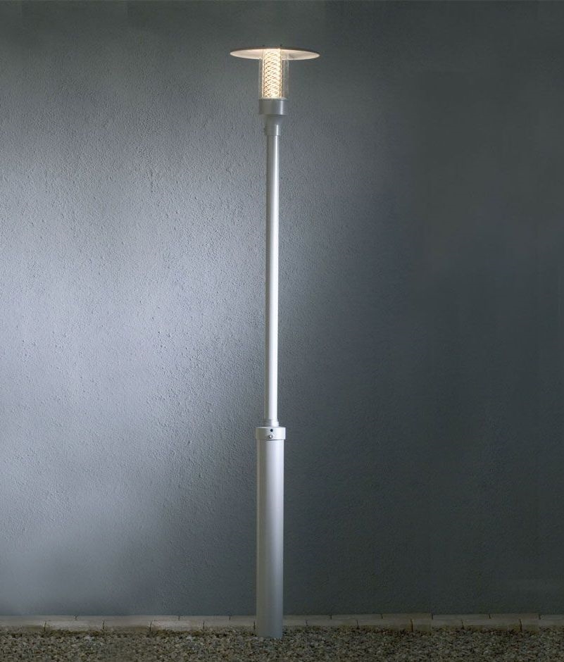 Stylish Modern Lamp Post For Garden Or, Commercial Outdoor Post Light Fixtures