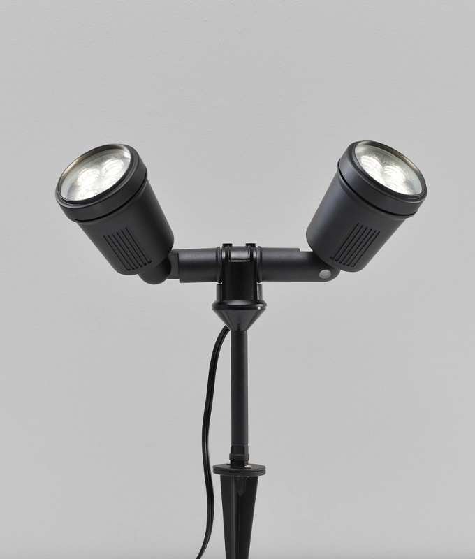 Twin LED Garden Spike Light