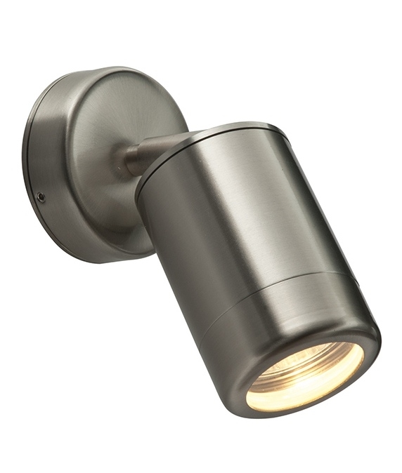 Adjule Exterior Downlight In Stainless Steel Stainless Steel Adjule Exterior Downlight Lamp Head