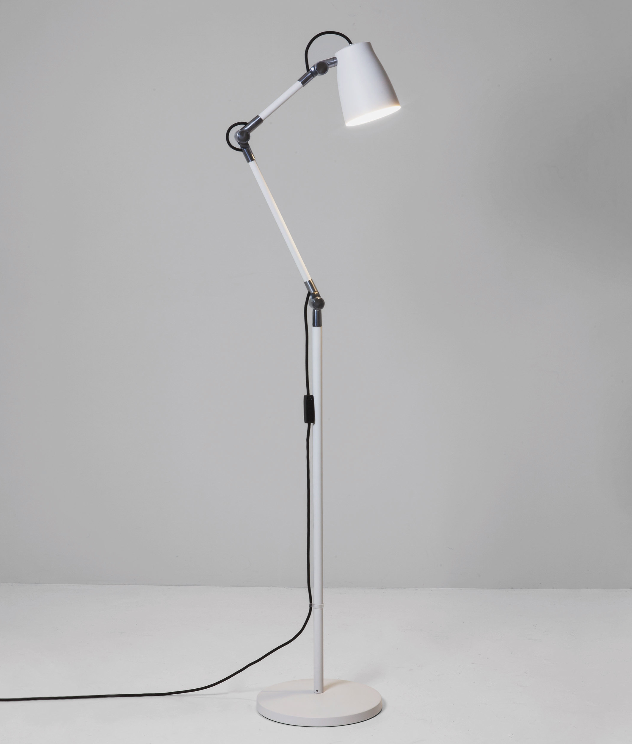 Adjustable Contemporary Floor Lamp - 3 Colours