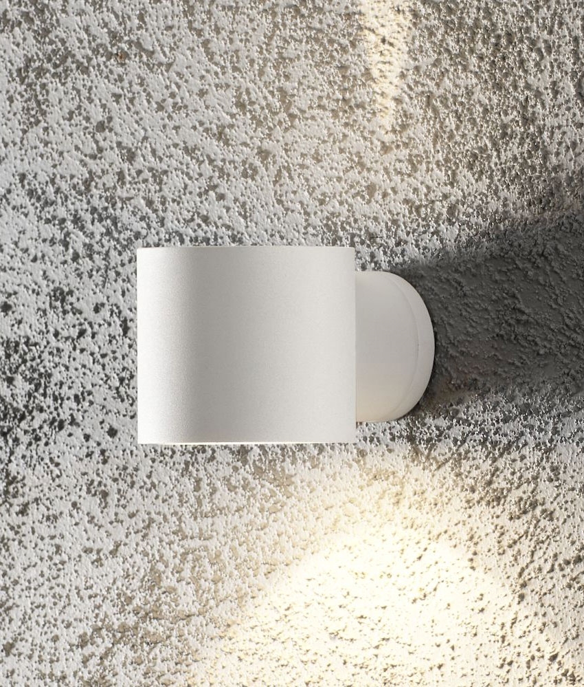 Up & Down Fan Light Effect Round Wall Light