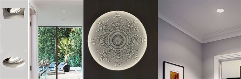 Integrated Plaster-in Lighting