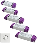 24V LED Drivers - Dimmable with Standard Wall Dimmers
