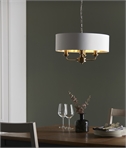 Antique Brass 3 Arm Elegant Chandelier