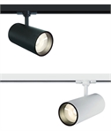 30W COB Cylinder LED Track Light for Global & Eutrac 3-Circuit Systems