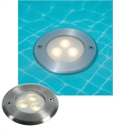 Stainless Steel LED Underwater Spot Light - IP68 Rated