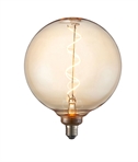 E27 4w 200mm Amber Glass Filament Bulb