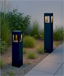 LED Anthracite Bollard Low Glare -  IP65 
