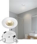 Larger Mains LED Downlight - Dimmable CCT Variable White. Recessed Spot Light - IP65 Rated