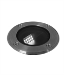 Asymmetric Inground LED Uplight for Pedestrian Areas - IP67 180 Lumens