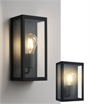 Black Box Outdoor Flush Wall Light - 2 Sizes