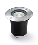 Buried Exterior Ground Uplighter GU10 Lamps - 316 Stainless Steel