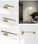 Wall-Fixed Contemporary LED Picture Light – Dimmable & Adjustable
