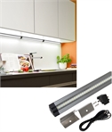 LED Under Cabinet Strip Light - Corner Profile in 3 Lengths