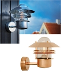 Scandinavian Coastal Louvred Wall Light - Salt Spray Safe