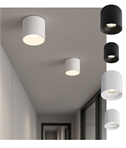 LED Surface Mounted Downlight - High Output In A Reduced Glare Design 