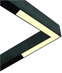 Black LED Corner Light for Maxi Magnetic Track 