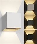 Wide Beam LED Up and Down Wall Light - IP54 Rated