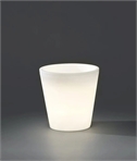 Single Illuminated Plant Pot - Measures 280mm