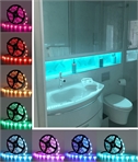 Bathroom IP44 RGB LED Tape Kit - 5000mm Length