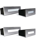 Stainless Steel Recessed LED Slot Wall Light - IP65 Rated