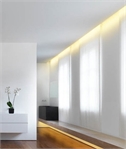 Recessed Plaster Light Profile for Wall Washing 