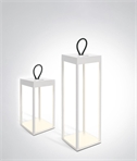White Rechargeable Dimmable Table Lamp - IP65