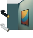 Adjustable Semi-Recessed Spotlight – Precision Lighting for Artwork & Features
