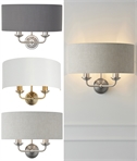 Wraparound Wall Light on Classic Style Bracket - Soft Diffused Lighting