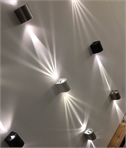 Very Funky Filtered LED Wall Light IP44 & 6 Finishes