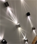 Very Funky Filtered Light LED Wall Light IP44 - 5 Finishes