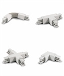 Complex Joints for 3-Circuit Lighting Tracks – Bends, T and X Connections