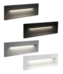 Wide LED Wall Recessed Light - IP65 for Indoor or Outdoor
