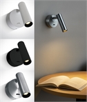 Aluminium Adjustable LED Bedside Wall Light - 3 Options
