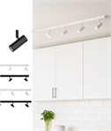 Modern Rail Light Adjustable LED Spotlights - 3 or 5 Light Option