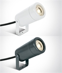 Adjustable Garden Spotlight in White or Black - IP65