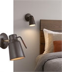 Old School Switched Wall Reading Light - Ideal For Bedside