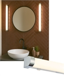 Modern LED Bathroom Wall Light - Switched