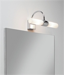 Over Mirror Wall Light IP44 in Polished Chrome