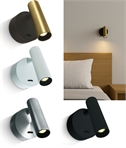 Aluminium Adjustable LED Bedside Wall Light - 4 Options