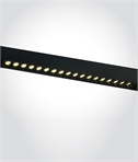 Black LED Long Linear Magnetic Light Length 367mm