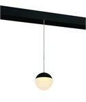 Black & Opal LED Pendant for Magnetic Track