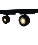 Adjustable Track Spotlight 25w COB LED & Removable Honeycomb