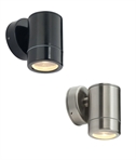 Exterior Wall Downlight For GU10 Mains Bulbs - Round Back Plate IP44