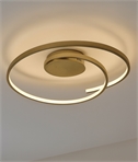 Large Curling Circle Flush Mounted 30w Ceiling Light