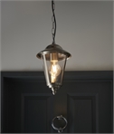 Traditional Stainless Steel Curved Porch Lantern