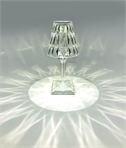 Glitzy Crystal Effect Rechargeable Table Lamp - IP54