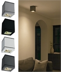 Ceiling Mounted Cube Light for E27 PAR30 - IP54