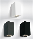 Budget Up & Down Block Cube Wall Light - IP65 Rated