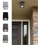 Square Outdoor Ceiling Cylinder - 6w COB & IP54 Rated